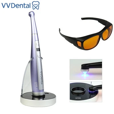 VVDENTAL Dental LED Curing light Resin Cure Lamp Style 3200mw/cm² 1 Second Curing Light
