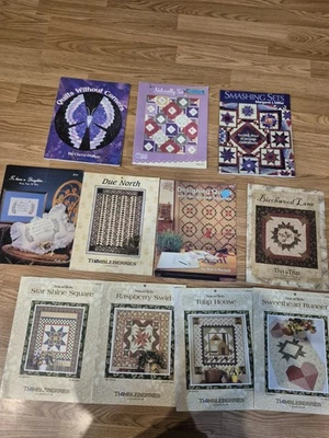 Quilting Books, Patterns, Lot - Image 1 of 4