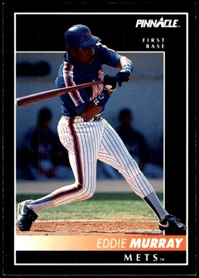 Eddie Murray 1992 Pinnacle #424 Mets MLB LEER ENVÍO GRATUITO AutographDen Foto 1 de 2