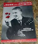 George Hamilton IV - A Rose and a Baby Ruth Sheet Music (1956)