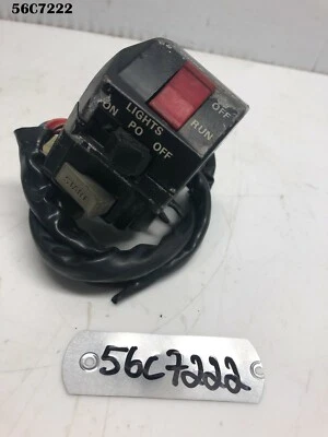 BIMOTA YB 6 1990 BLOQUE DE INTERRUPTOR DERECHO RARO GENUINO FABRICANTE DE EQUIPOS ORIGINALES LOTE 56C7222 Foto 1 de 3