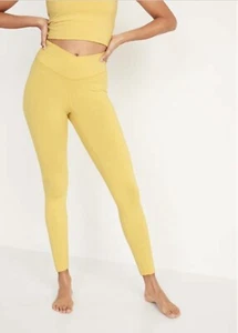 Old Navy Women's Size Small ~ Extra High Waist Crossover PowerChill Legging NWT - Picture 1 of 4