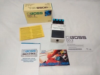 BOSS DD-3T Tap Tempo Direct Output Jack for Wet Dry Setups Digital Delay Pedal - Image 1 of 4