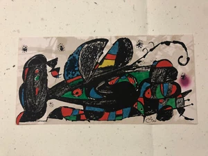 Joan Miro Maravillas con Variaciones Acrosticas Litografia 1975 - 1500 ex. - Photo 1/11