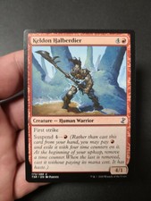 MTG Keldon Halberdier Time Spiral Remastered 173/289 Regular Common