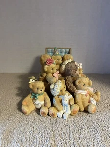 2001 Cherished Teddies Rose Melinda Jacki & Friends #935077 Figur signiert - Bild 1 von 7