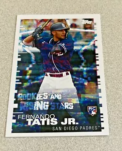 2019 Topps Rookies And Rising Stars RC #219 Fernando Tatis Jr. Padres See Note - Picture 1 of 3