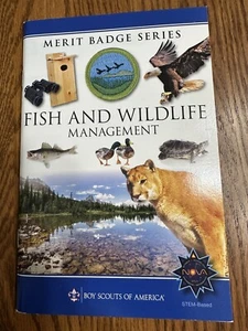 BSA Fisch- und Wildtiermanagement Verdienstabzeichen Serie Broschüre Buch Pfadfinder NEU - Bild 1 von 3