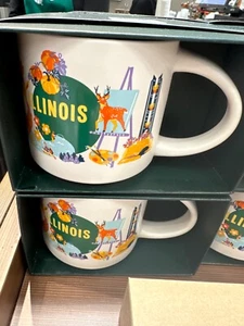 STARBUCKS DISCOVERY SERIES ILLINOIS MUG NIB - Picture 1 of 1