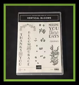 Stampin' Up! Juego de sellos VERTICAL BLOOMS - ¡ver ejemplos! ***NUEVO*** #385 - Imagen 1 de 11