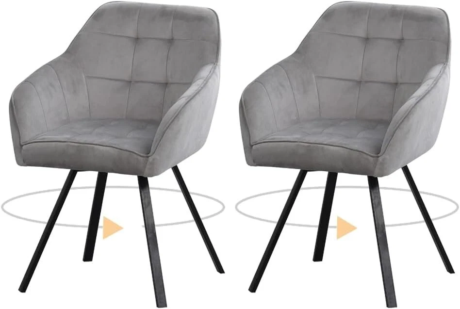 2x Esszimmerstuhl Alexander Stuhl Küchenstuhl mit Armlehne drehbar - Bild 1 von 3