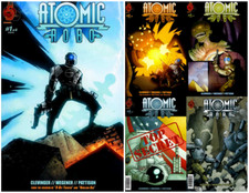 Atomic Robo 1 3rd 2 3 4 5 2nd print variant lot run VF/NM 2007 Red 5 comic