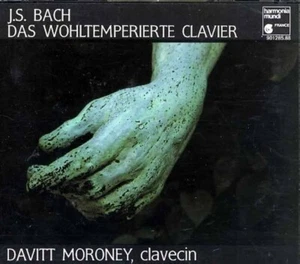 Bach The Well Tempered Clavier / Davitt Moroney, harpsichord - 4 CDs MINT!! - Picture 1 of 1