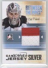 2010-11 ITG Between the Pipes Game-Used Silver Jersey /30 Chet Pickard #M-04