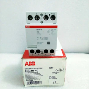 ESB40-40 ABB Contattore 230VAC 4 Nuovo con scatola!Spot Goods Zy - Foto 1 di 3