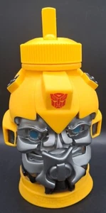 2012 Universal Studios Transformers Bumblebee Thermos Souvenir Water Bottle - Picture 1 of 7