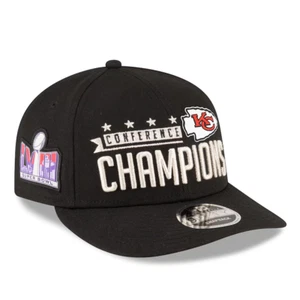 Mütze Kansas City Chiefs 2023 AFC Champions New Era 9FIFTY Locker Room Snapback - Bild 1 von 5