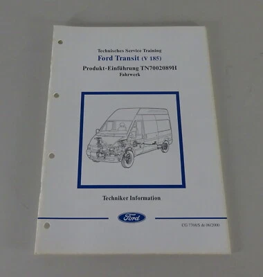 Información Técnica Entrada Ford Transit Suspensión Stand 06/2000 - Imagen 1 de 4