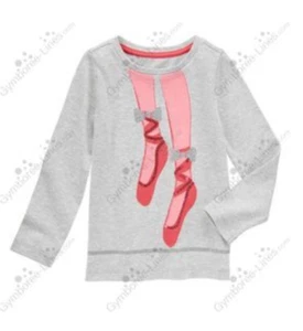 Gymboree Pailletten Glitzer Ballett Shirt Größe 9 - Bild 1 von 7