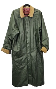 Vintage Woolrich Women’s Rain Barn Chore Jacket Corduroy Collar USA Large - Picture 1 of 13