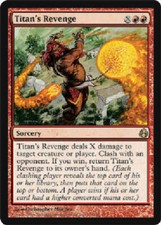 TITAN'S REVENGE FOIL Morningtide MTG Magic the Gathering Cards DJMagic