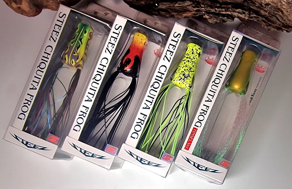 Daiwa Steez Chiquita Frog 38mm 3,8cm 6,2g Topwater Frosch Gummifrosch SALE - Bild 1 von 1