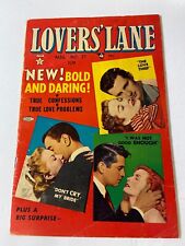 LOVERS' LANE #27 VG- 1952 GOLDEN AGE ROMANCE COMIC 