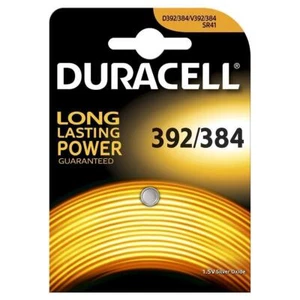 2x Duracell Pila Botón Relojes Batería 392/384 SR41 1,5V 1er Blister - Imagen 1 de 3