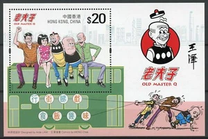 Hong Kong Comics Stamps 2019 MNH Old Master Q Cultures & Traditions 1v M/S $20 - Picture 1 of 1