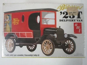 Vintage Factory Sealed AMT Budweiser 23 Ford T Delivery Van 1:25 Model Kit #2401 - Bild 1 von 3