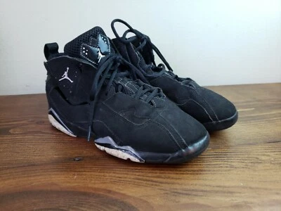 Nike Air Jordan True Flight Juvenil Talla 3Y Gamuza Negra Foto 1 de 4