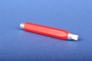 Fibre Optic Eraser Fibre Optic Pen Polishing Pen 7mm Red Metal Tip - Picture 1 of 1