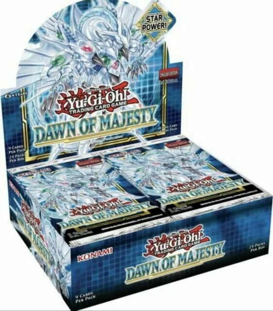 Konami Yu-Gi-Oh! Dawn of Majesty Trading Game Cards Box - 24 Packs