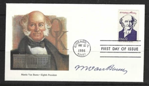 United Sates Presidents - Martin Van Buren - FDC . Fleetwood cachet - Picture 1 of 1