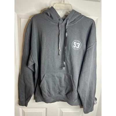 Playboy Unisex Hoodie Sweatshirt Grey NEW ~ Size M - Image 1 of 4