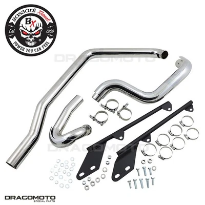 Colector de escape Harley FXSTSI 1450 EFI Softail Springer 2003-2006 BASSANI Powe... Foto 1 de 4