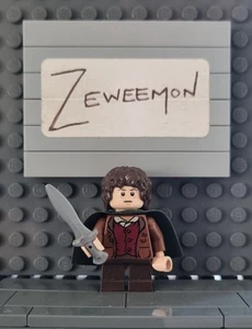 Frodo Baggins Lord of the Rings LOTR Lego figure minifig minifigure lor028 - Bild 1 von 1