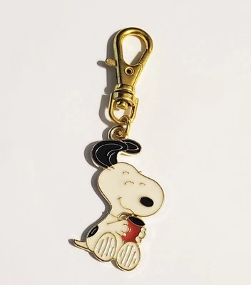 SNOOPY CHARM Demasiado Café Cremallera Tirar Bolso Cartera Jeans Cinturón Lazo Mochila Etc Foto 1 de 4