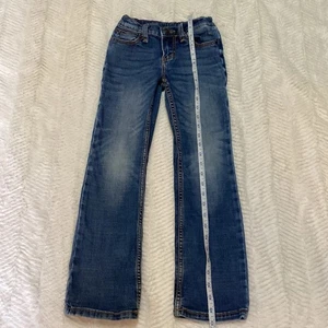Mädchen Westernstiefel Wrangler verstellbarer Bund Gr.7Reg Denim Western Mädchen Jeans - Bild 1 von 7
