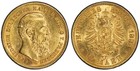 20 Mark Gold Kaiser Friedrich III. v. Preussen 1888A, vz-St. PCGS MS62