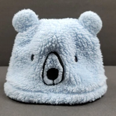 GYMBOREE Newborn Essentials Fleece Bear Cap 3-6 Mo (EUC) - Image 1 of 4