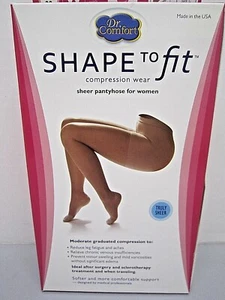 Pantimedias de moda verdaderamente transparentes con forma a medida 15-20 mmHg - Imagen 1 de 3