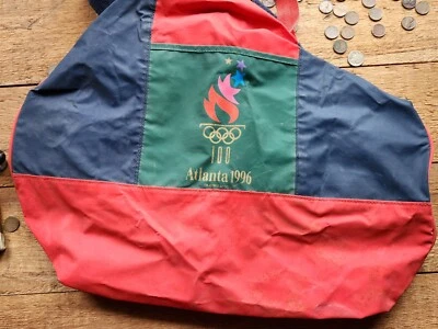 复古 / 1996 年亚特兰大奥运会 / 红色绿色蓝色 / 行李袋 / * 底部 — 第 1/4 张图片