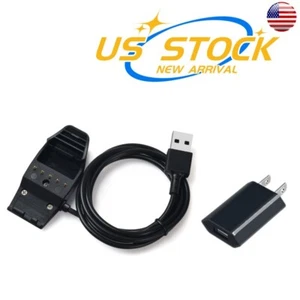 US Stock Charger For Garmin Dog Barking TT15 T5 Collar Clip Cable USB Adapter - Picture 1 of 9