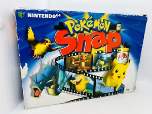 GERMAN Pokemon Snap Nintendo 64 N64 CIB COMPLETE BOX MANUAL - Picture 1 of 3
