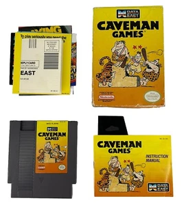 Caveman Games (Nintendo Entertainment System, 1990) Tested Complete Poster NES - Picture 1 of 10