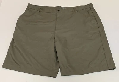 Shorts masculinos de golfe Izod tamanho 42 cor cáqui bronzeado - Imagem 1 de 4