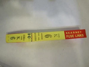 Kearney Fuse Link 6 Amperes 31006U Type K - Picture 1 of 2