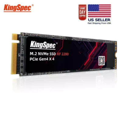 KingSpec M2 2280 PCIe Gen 4.0 x 4 M.2 NVMe 512GB - 1TB SSD - Image 1 of 4