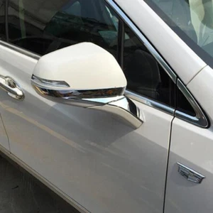 ABS Chrome Side Rearview Mirror Cover Trim For Cadillac XT5 2016-2020 - Picture 1 of 4